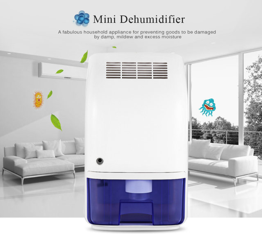 Invitop T8 Electric Mini Home Dehumidifier Air Dryer Moisture Absorber