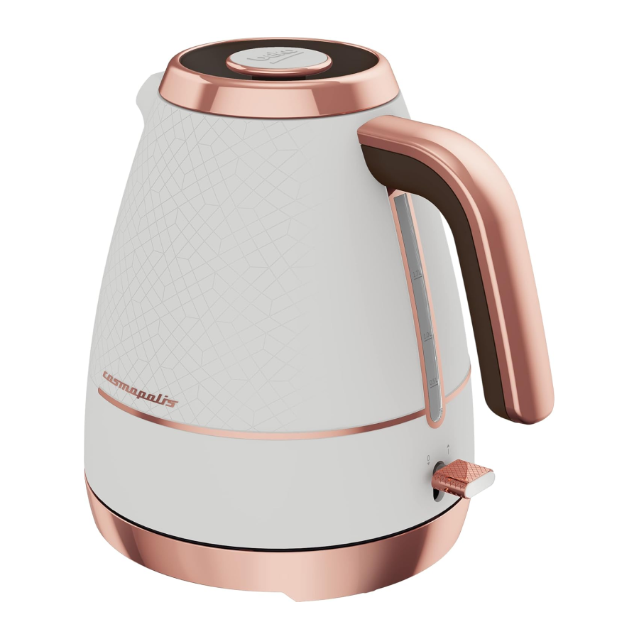 Beko Cosmopolis Dome 1.7 L Kettle Rose Gold WKM8307W