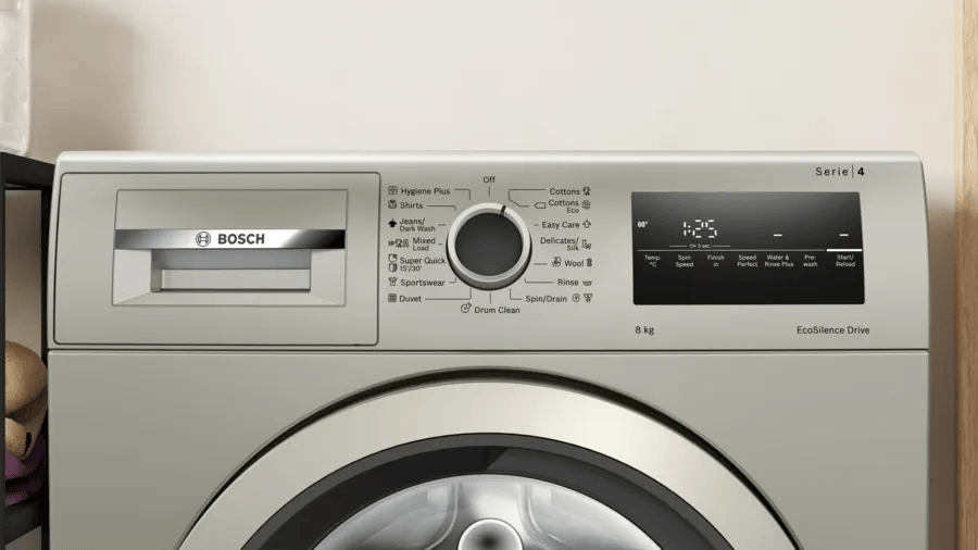 Bosch Washing Machine 8 Kg 1200rpm Silver A+++ - WAN2420XME
