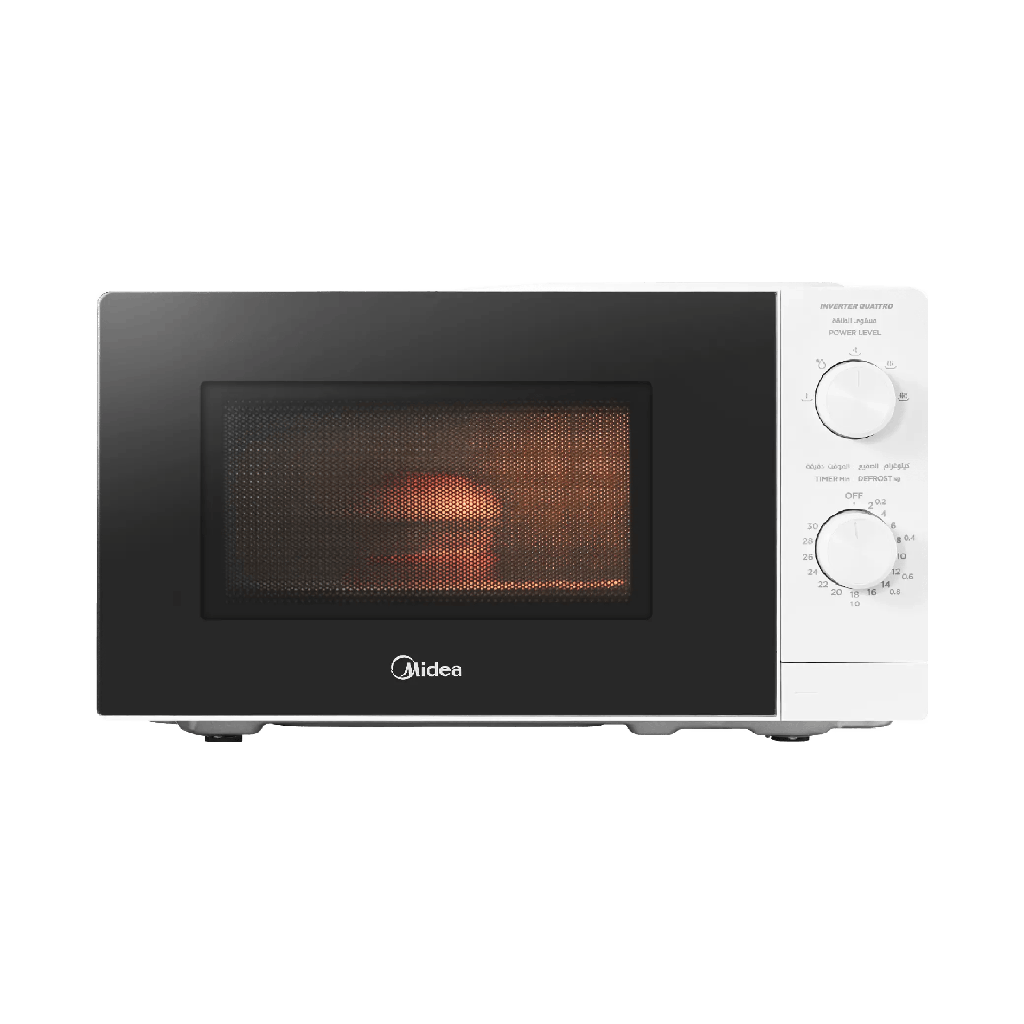 Midea Microwave 20L White Inverter - MM7P012MZ-WH