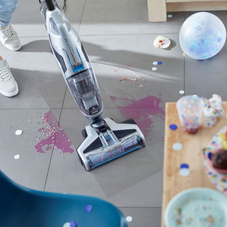 Bissell CrossWave C3 Pro Corded Handheld Vacuum Cleaner, Mopping and Dry, Powerful Wet and Dry Dirt Extraction, 3-in-1 Broom Upright Vacuum 3555N