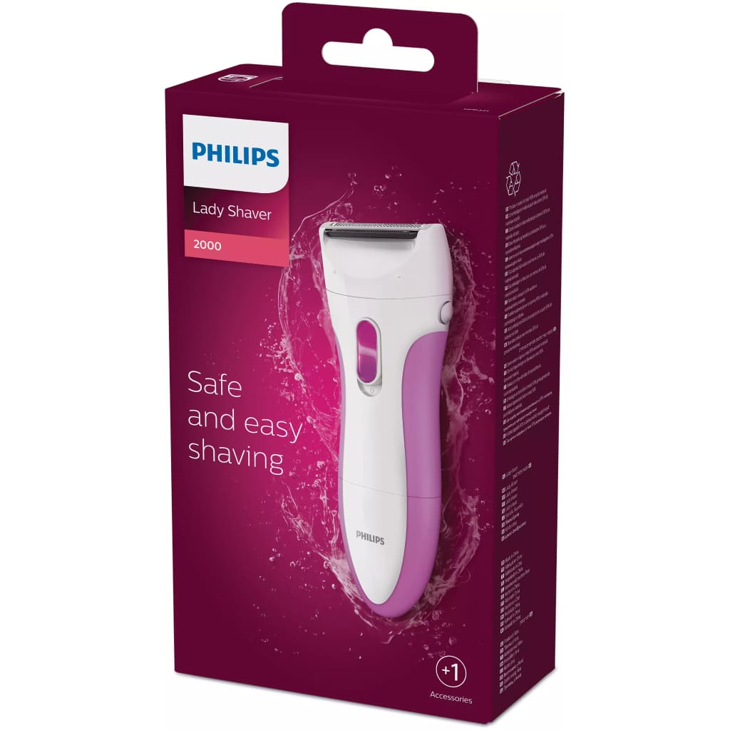 Philips SatinShave HP6341 Lady Shave Ladies Wet And Dry Shaver