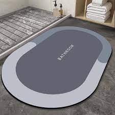 Diatom mud absorbent floor mat 50*80cm
