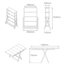 Multi-purpose folding table 1014-1