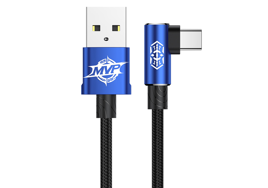 Baseus MVP Elbow Type Cable USB For Type-C 2A 1M