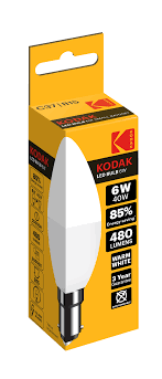 KODAK LED BULB SPOT 3W SMALL SCREW C37/E
