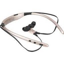 Hytech HY-XBK100 White Neck Strap Magnet Bluetooth Sport In-Ear Headset &amp; Microphone