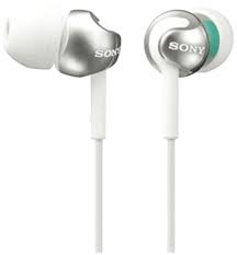 Sony MDR-EX110ap Inear Wired Earphones - White
