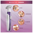 Wahl 5604-1317 - Face &amp; Body Hair Remover