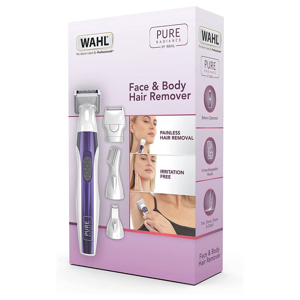 Wahl 5604-1317 - Face &amp; Body Hair Remover