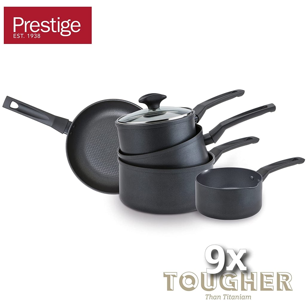 Prestige-12041 9X Tougher 5 Piece Cookware Set