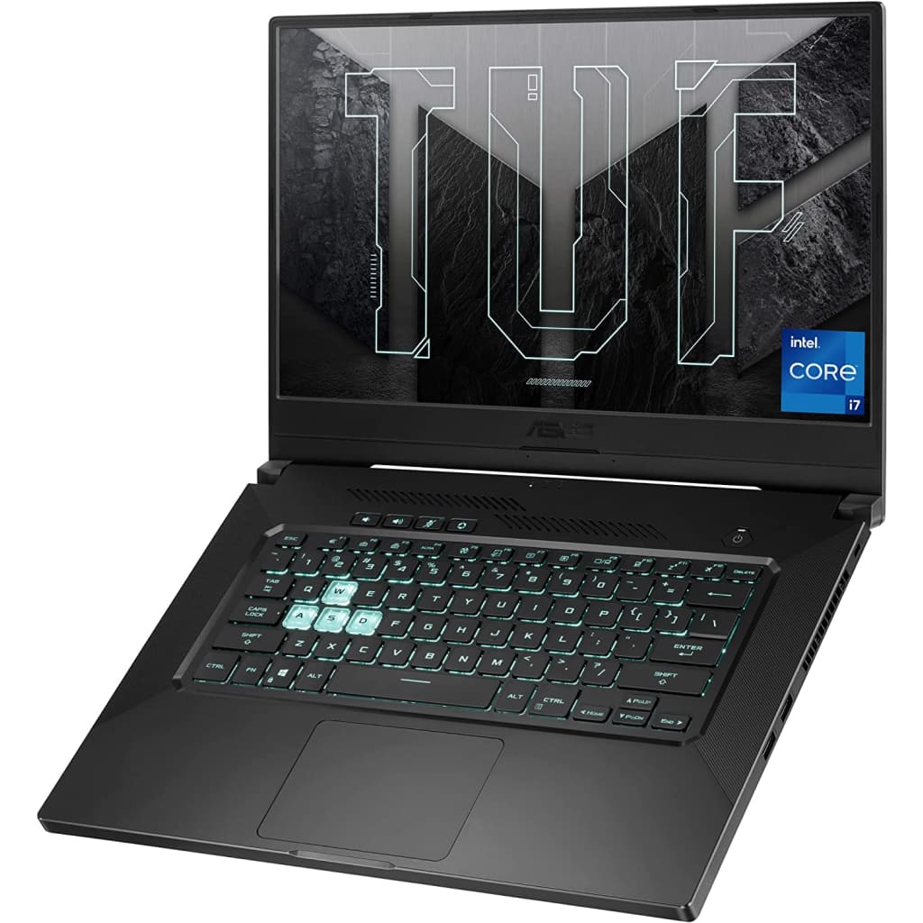 ASUS TUF 516PE Gaming Laptop, 15.6&quot; 144Hz FHD, GeForce RTX 3050 Ti, Intel Core i7-11370H, 8GB DDR4, 512GB NVMe SSD, Windows 10, Eclipse Grey Color, TUF516PE