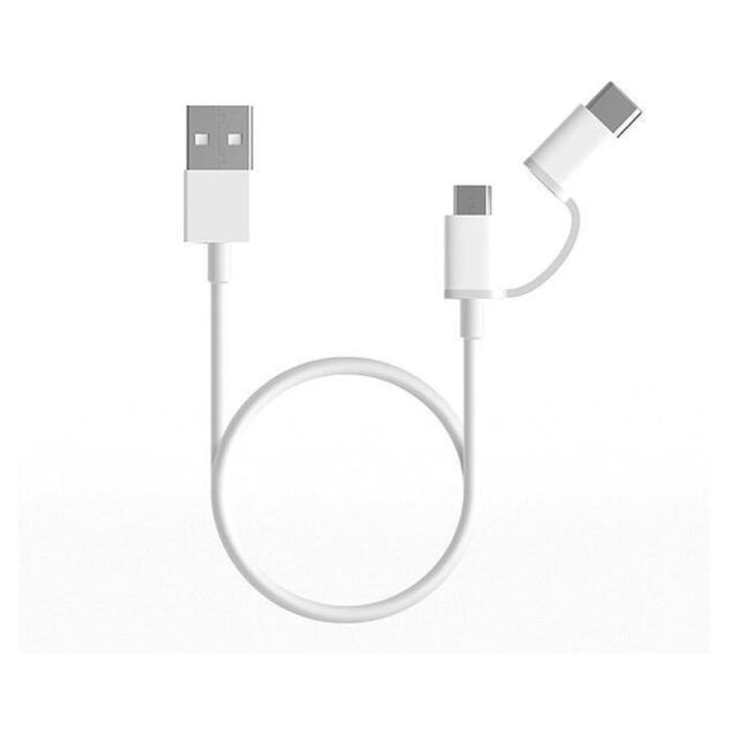 Xiaomi Mi 2-in-1 USB Cable (Micro USB to Type-C 100cm)