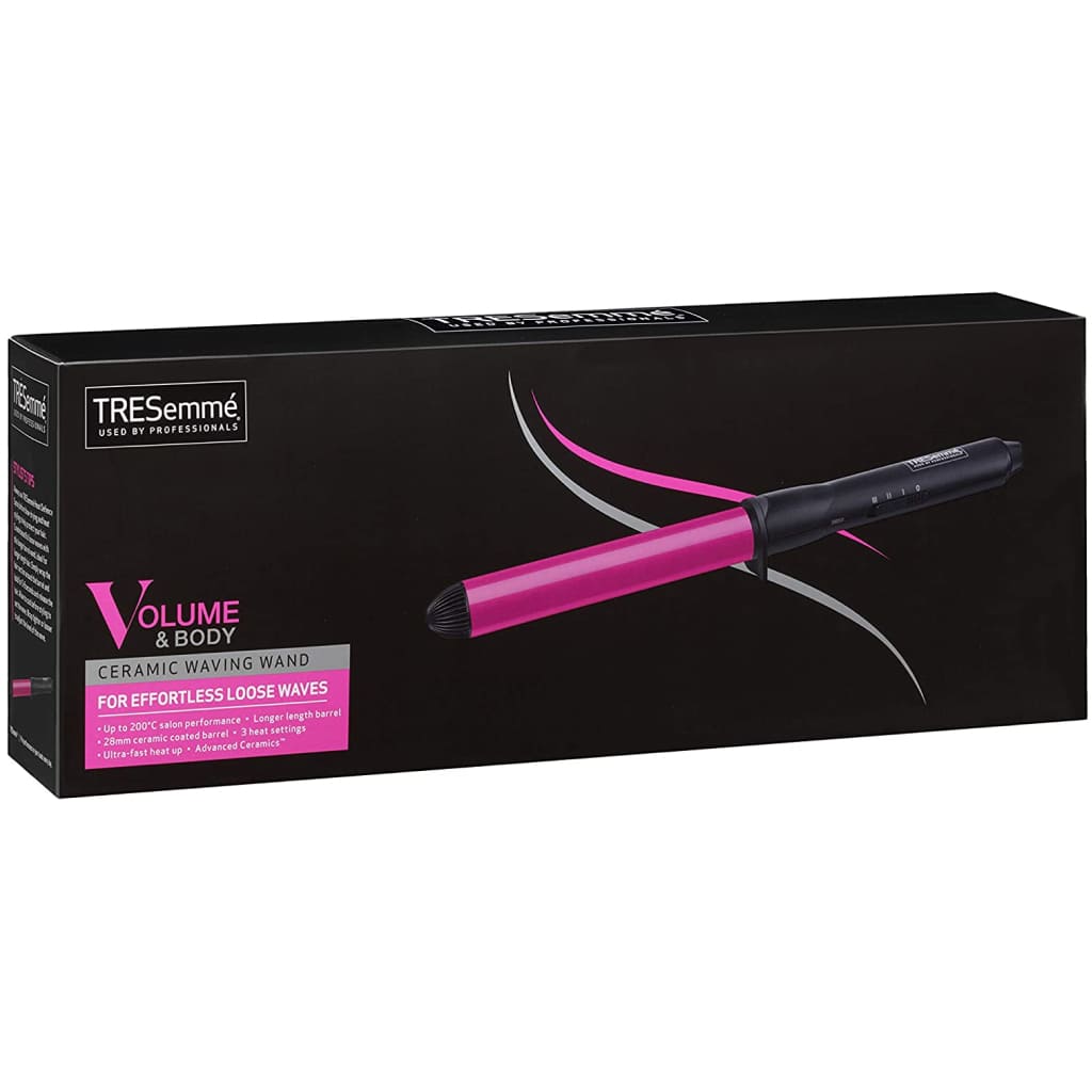 Tresemme 2806BU 28mm Hair Curling Wand Pink