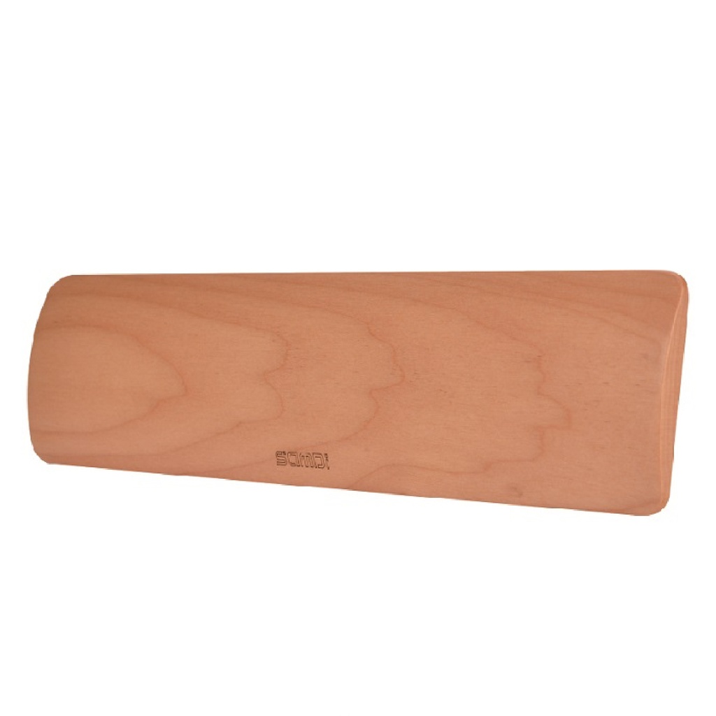 SAMDI Wooden Ergonomic PC Wrist Rest Pad For Full Size Keyboard Wrist Support-White Birch