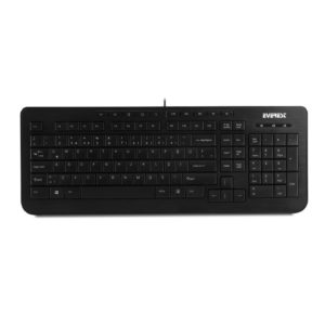 Everest DLK-3100U Black USB Q Multimedia Keyboard