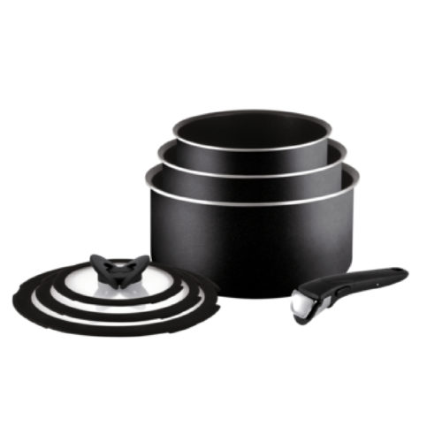 Tefal L2009042 Ingenio Essential 7-Piece Saucepan Set