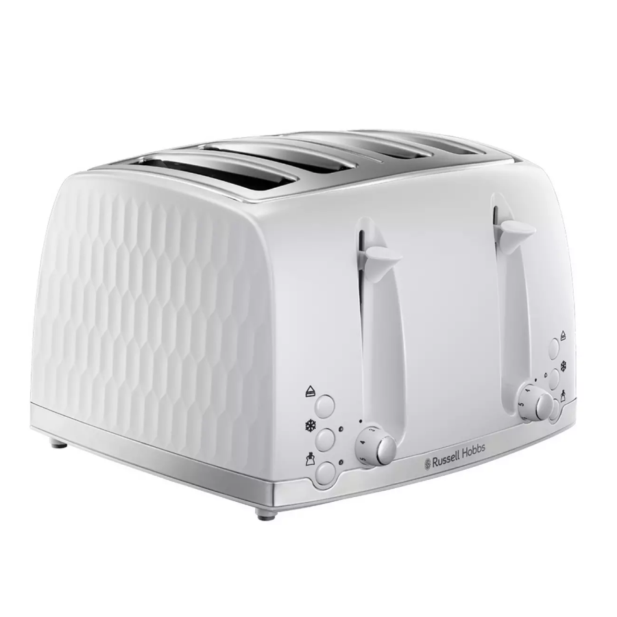 Russell Hobbs 26070 Honeycomb Koleksiyon 4 Dilim Ekmek Kızartma Makinesi