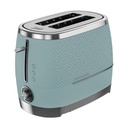 Beko Cosmopolis 2 Slice Toaster Blue+Chrome - TAM8202T