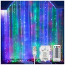 Christmas Curtain Battery Remote Controller Warm and Light Color