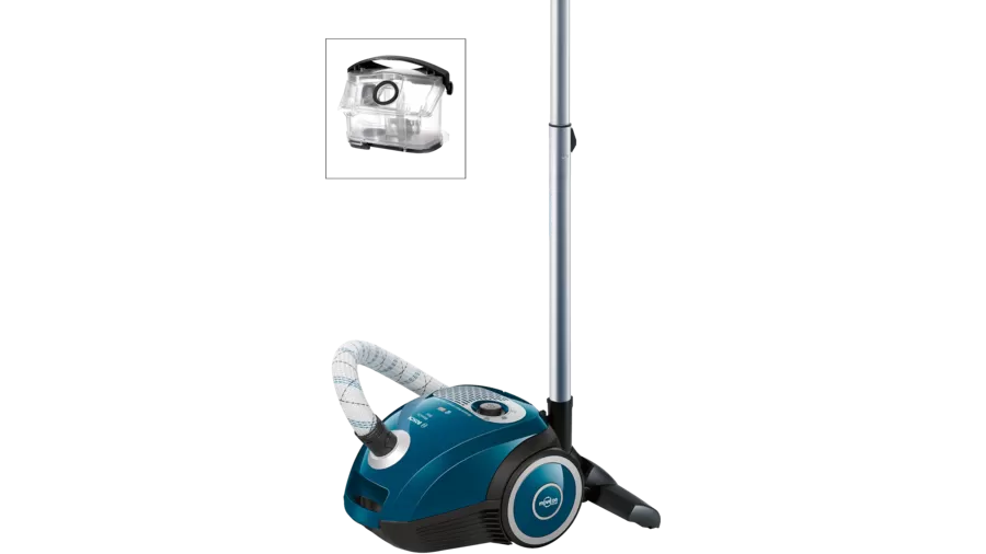 BOSCH Vacuum Cleaner with Bag MoveOn Mini Blue - BGL252000