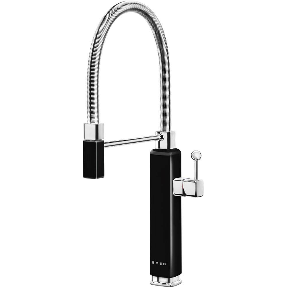 Smeg MDF50 Semi-Professional Single Lever Kitchen Tap &quot;50's Style Aesthetic&quot;