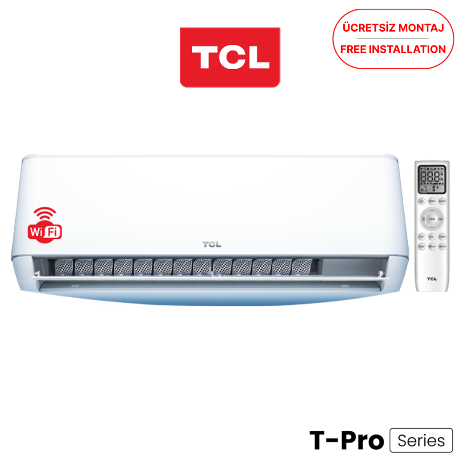 TCL T-Pro Series 18000 BTU Inverter Smart Air Conditioner TAC-18CHSD/TPG21I