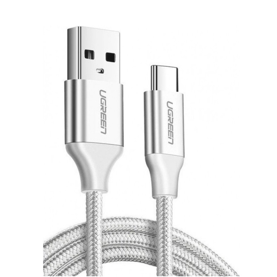 Ugreen Şarj Kablosu US288 USB-C 1m 60131 3A - Gümüş