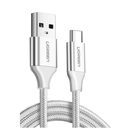 Ugreen Şarj Kablosu US288 USB-C 1m 60131 3A - Gümüş