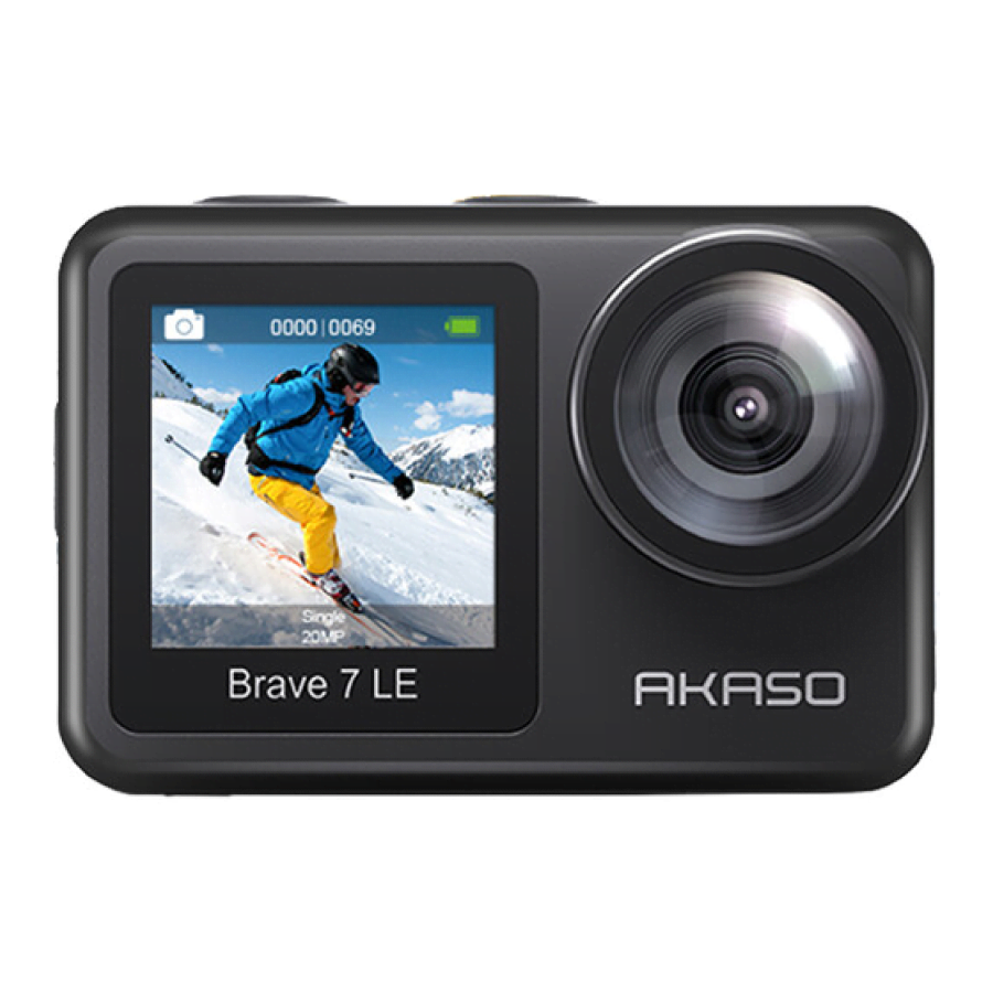 AKASO Brave 7 LE - 4K Ultra HD 2&quot; Action Camera