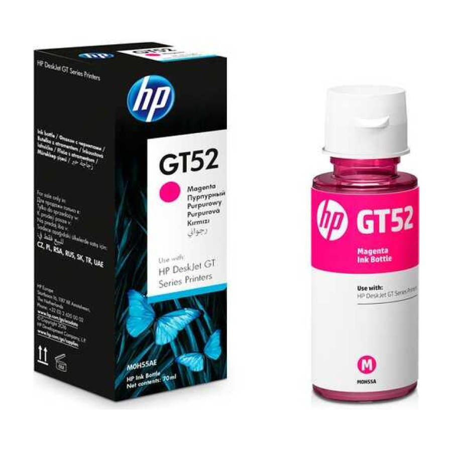 HP GT52 Orijinal Kırmızı Mürekkep Kartuşu (M0H55AE) 70ml