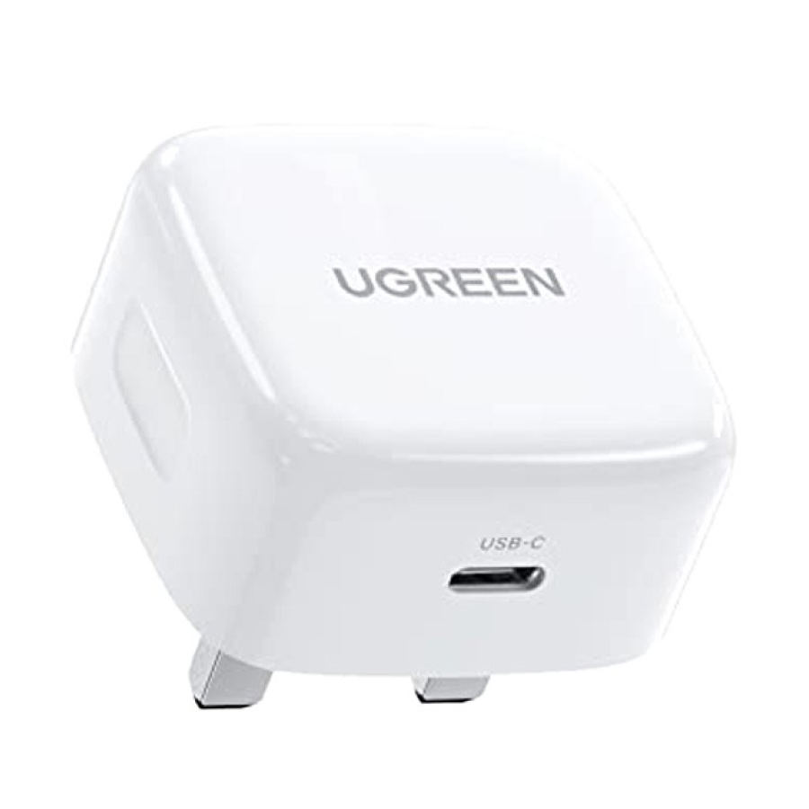 Ugreen CD137-60451B USB-C PD Hızlı Şarj Cihazı 20W - Beyaz