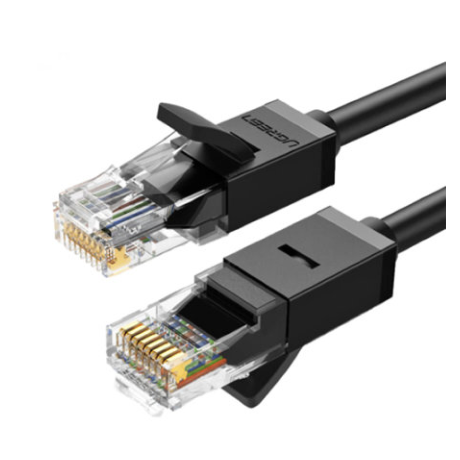 Ugreen NW102-20161 Cat6 U/UTP Lan Ethernet Kablosu 3m - Siyah