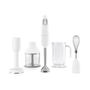 Smeg HBF22WHEU Hand Blender Set &quot;50's Style Aesthetic&quot; - White