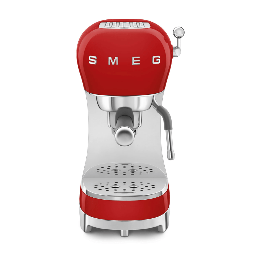Smeg ECF02RDEU Espresso Manual Coffee Machine