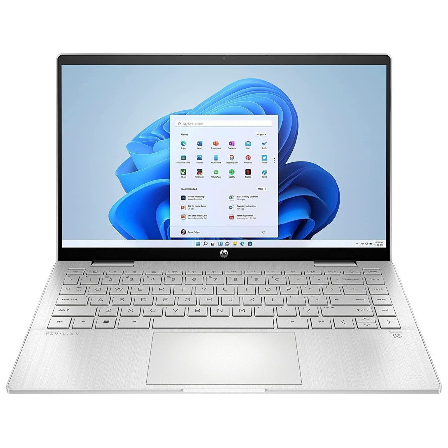 HP Pavillion 14-DY2050 - Intel Core i5-12th Gen-1235U, 8/256GB SSD, 14.0&quot; FHD X360 Touch Screen Display, Win11, Silver