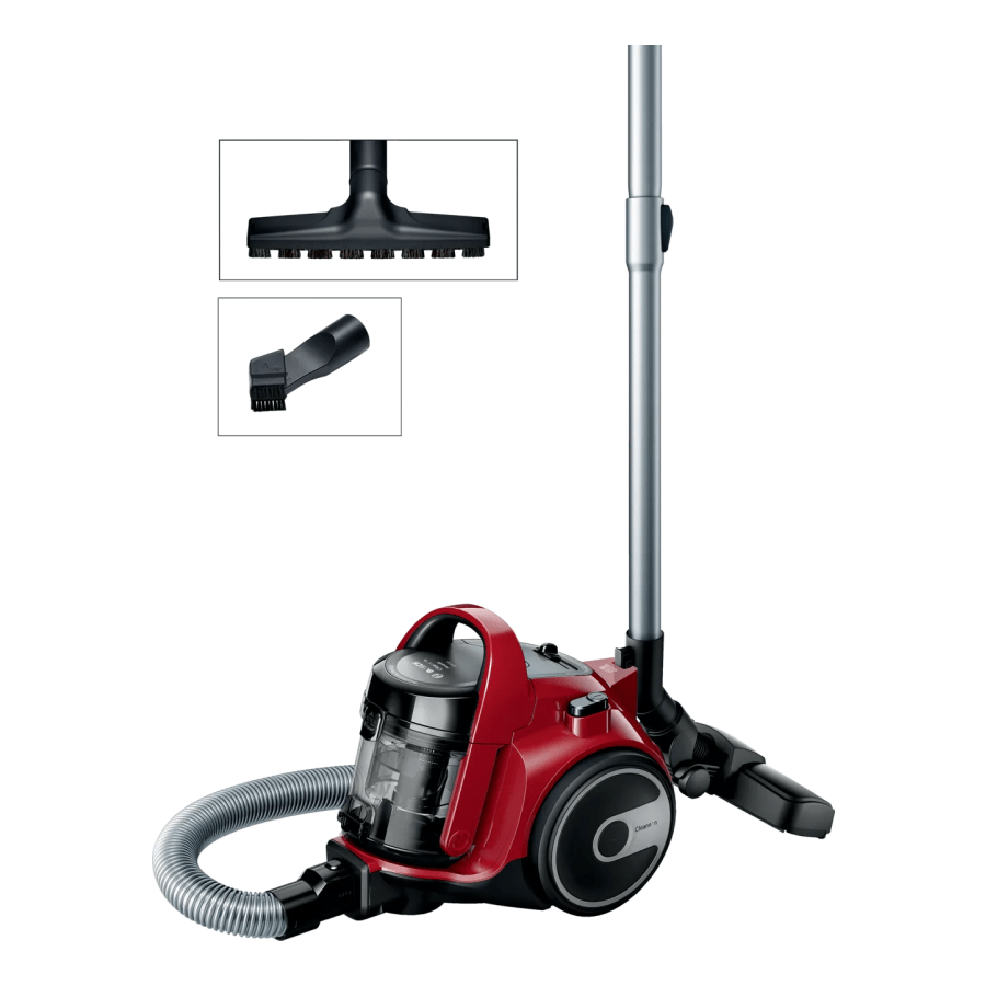 Bosch BGC05AAA2 700W Bagless Vacuum Cleaner - Red