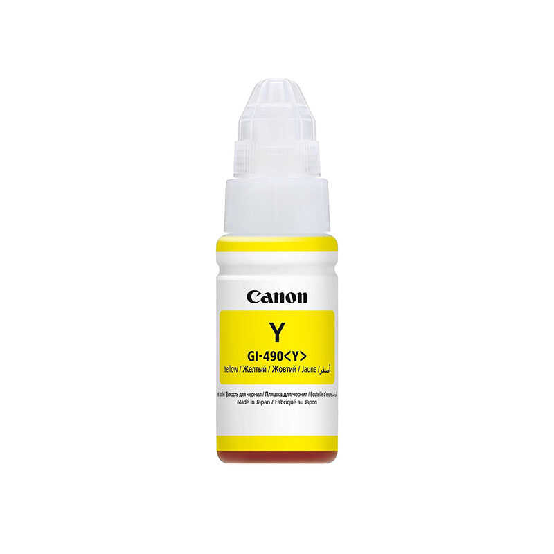 Canon 490 Ink Yellow Cartridge