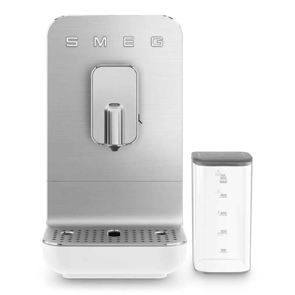 Smeg Automatic Coffee Machine With a Milk System White - BCC13WHMEU
