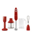 Smeg HBF22 El Blenderı &amp; Aksesuarları &quot;50's Style Aesthetic&quot; Red