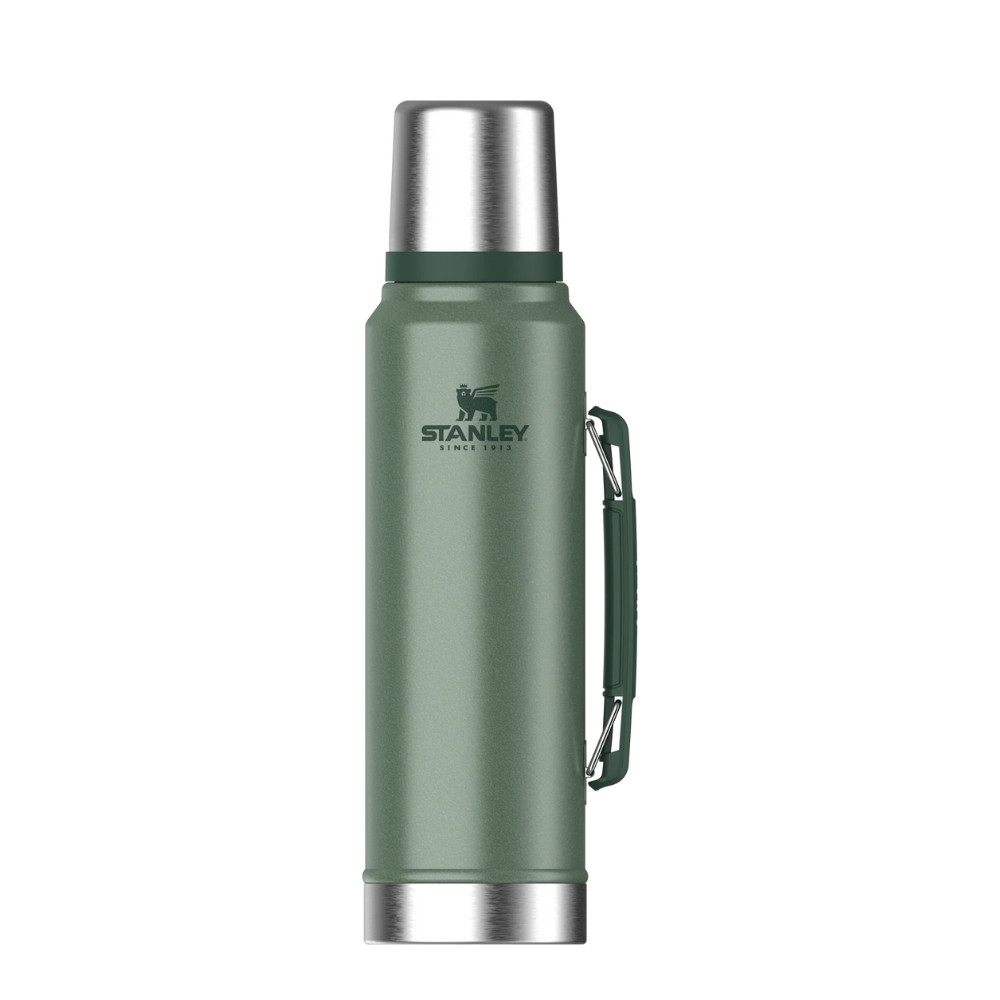 Stanley The Legendary Classic Bottle 1.0L / 1.1QT Hammertone Green (10-08266-001)