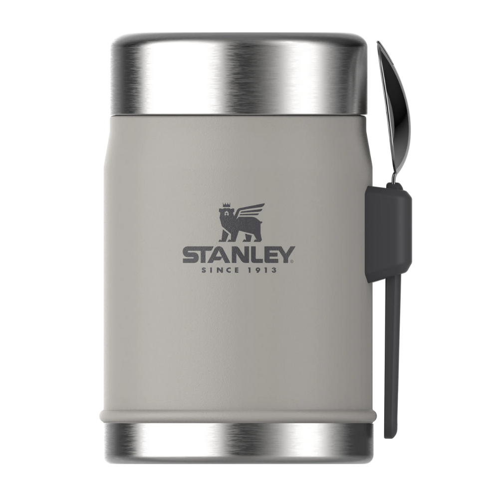 Stanley The Legendary Food Jar + Spork 0.4L / 14oz Ash (10-09382-083)