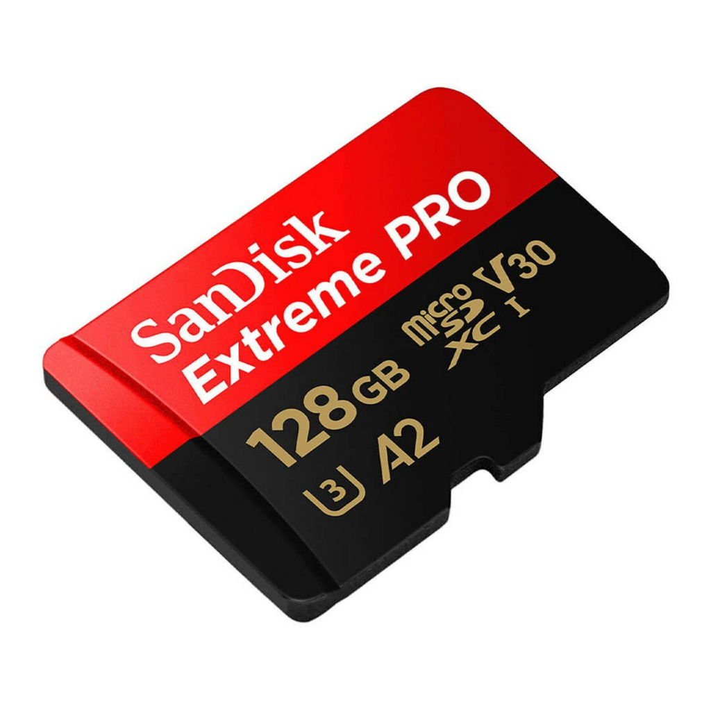 SanDisk 128GB Extreme PRO UHS-I MicroSD 200 mb/s Hafıza Kartı SDSQXCD