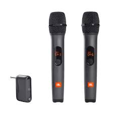 JBL PartyBox Wireless Microphone Set, 2 Pieces Black - JB.JBLPBWIRELESSMIC