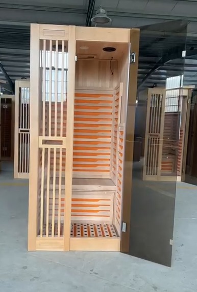 traditional stone sauna for 2 people