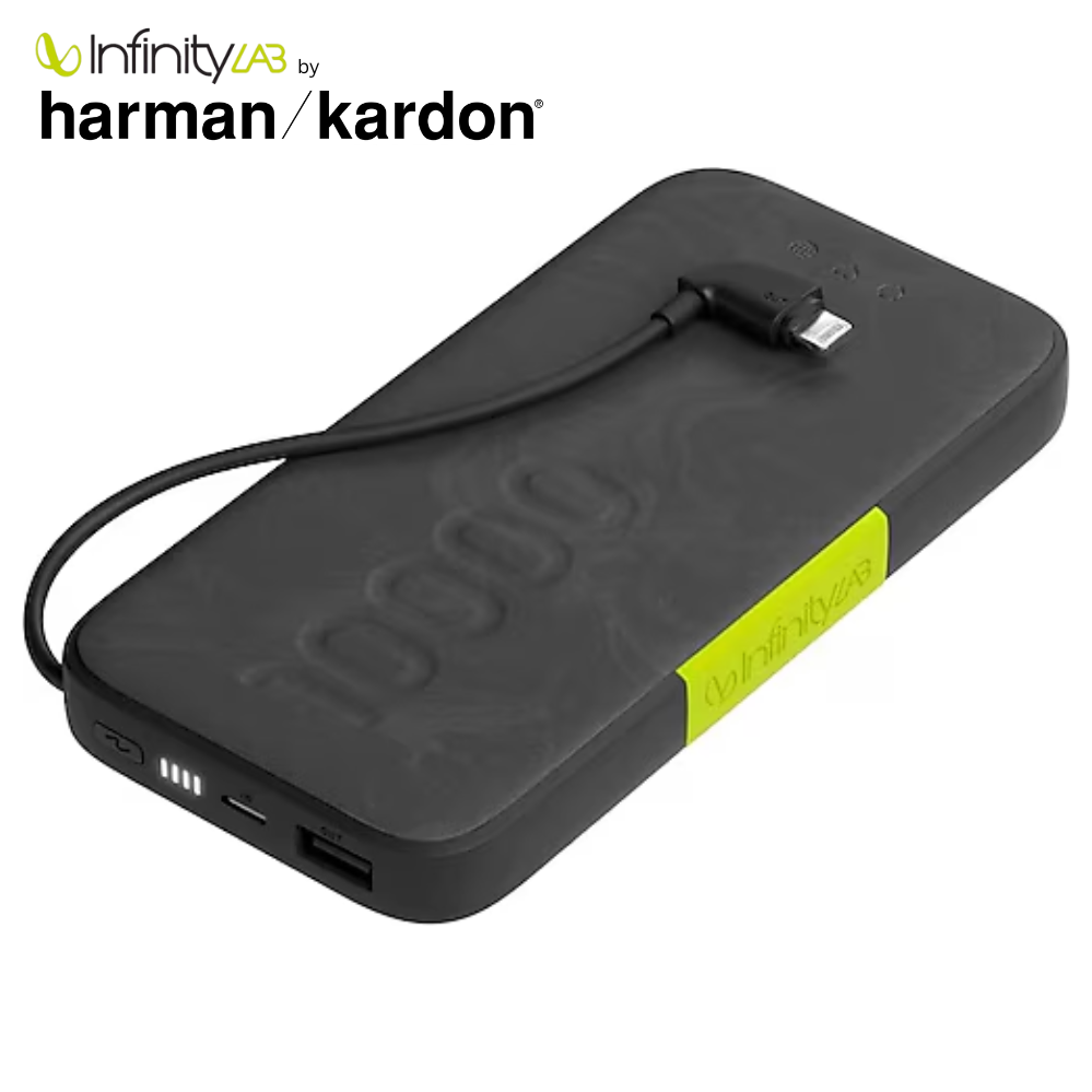 Infinity Lab by Harman - InstantGo Powerbank 10000 mAh, Lightning, Siyah