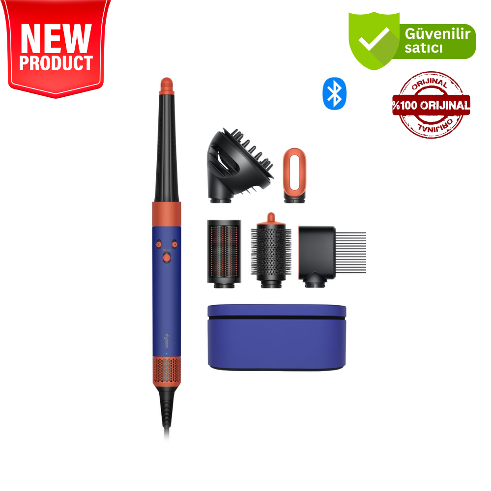 Dyson HS08 Airwrap Multi-styler Curly+Coily Vinca Blue/Topaz