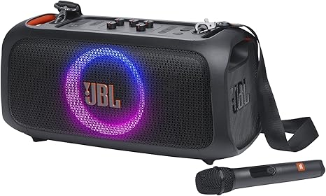 JBL PartyBox On The Go 2 – Portable Speaker - With Carrying Strap and Wireless Microphone JB.JBLPARTYBOXOTG2BEP