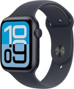 Apple Watch SE 3 GPS 44mm Midnight Aluminum Case with Midnight Sport Band - Midnight - (2025) MEHQ4