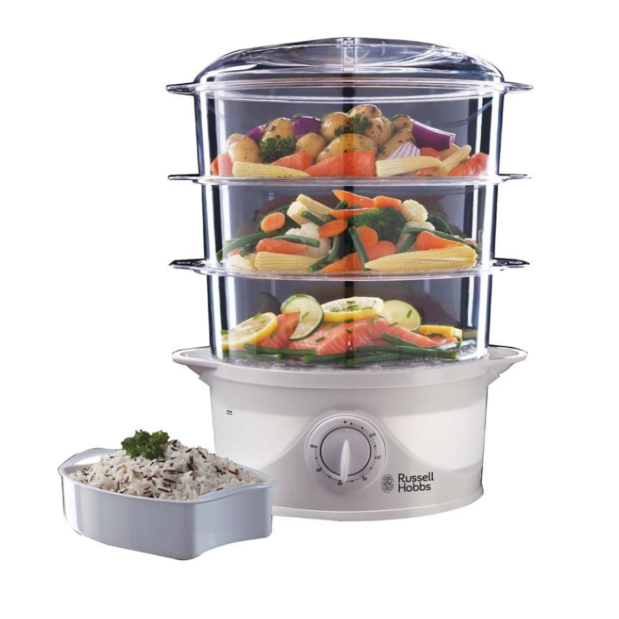  Russell Hobbs 21140 Three Tier Food Steamer